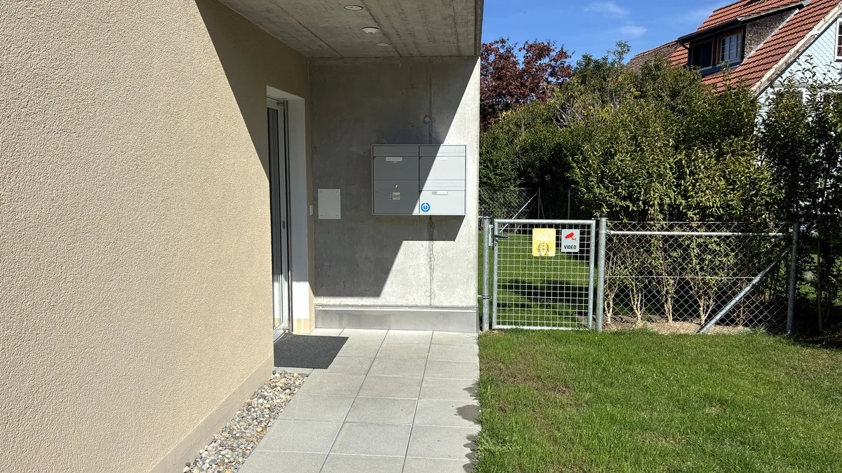 Hauseingang am Landweg 13